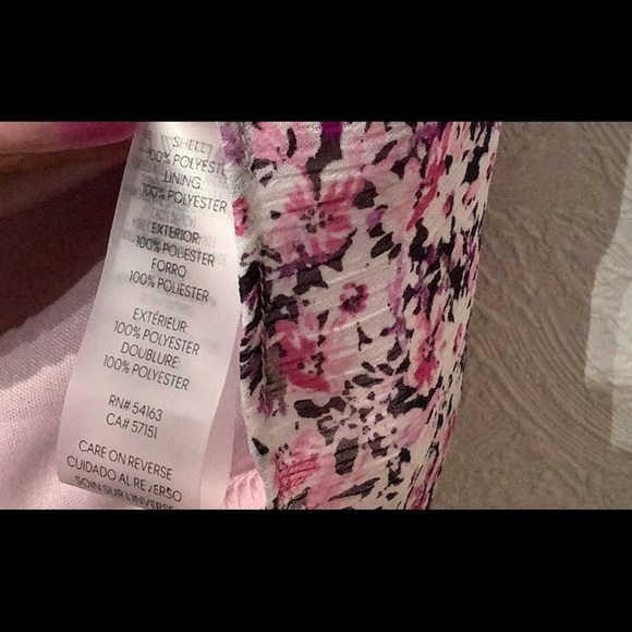 Karl Lagerfeld NWT - Sz L - Pink Ruffled Tiered Midi Skirt - fits Boho / Western - Picture 7 of 7